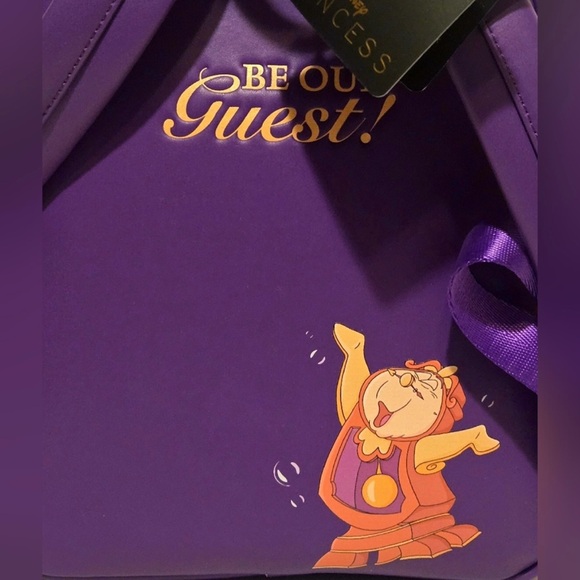 NWT Loungefly Be Our Guest Loungefly - Picture 5 of 5